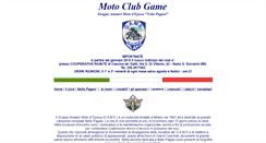 Desktop Screenshot of motoclubgame.it